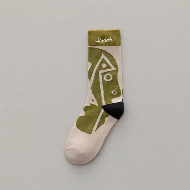 Socks : FunnySocks - Dames Katoenen Sokken in Stijl 3 van Pantino