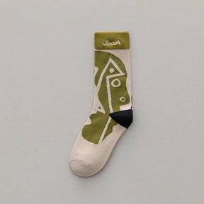 Socks : FunnySocks - Dames Katoenen Sokken in Stijl 3 van Pantino