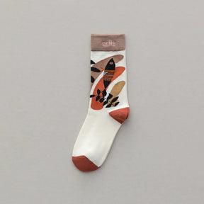 Socks : FunnySocks - Dames Katoenen Sokken in Stijl 4 van Pantino