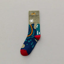Socks : FunnySocks - Dames Katoenen Sokken in Stijl 1 van Pantino