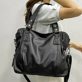 bags : Schoudertas Dames Beige - Leren Hobo- voor in van Pantino
