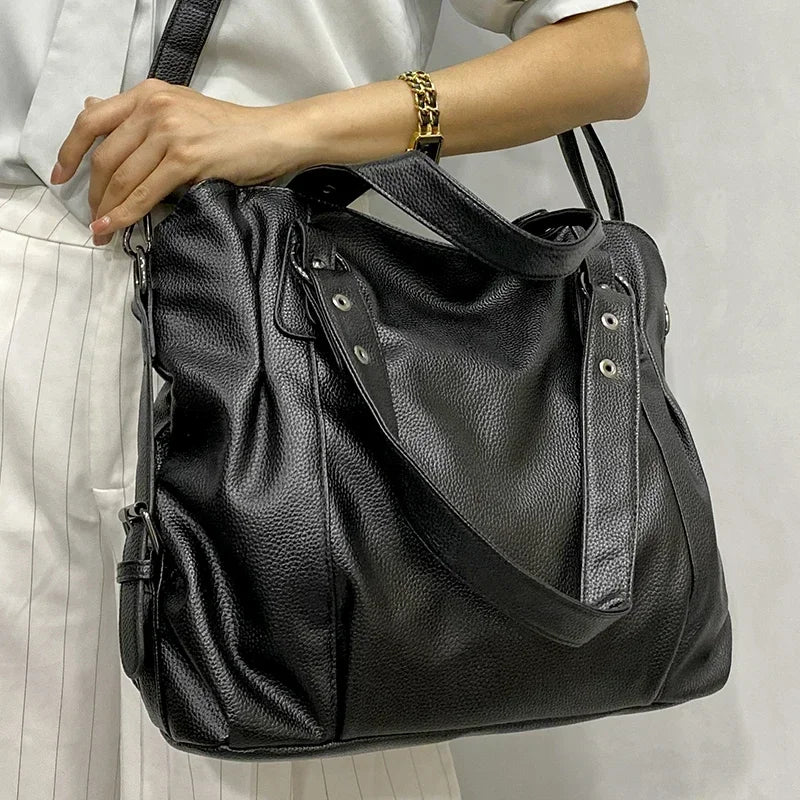 bags : Schoudertas Dames Beige - Leren Hobo- voor in van Pantino