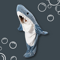 SharkieCuddle - Hyggeligt Fiskefinne Tæppe