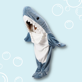 home & garden : SharkieCuddle - Gezellige Vissenvin Deken in van Pantino