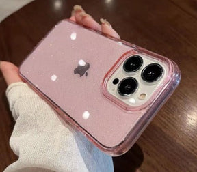Phone Case : Luxe Glimmer Case - Bescherm Je Telefoon in Stijl - Zwart in van Pantino