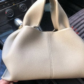 bags : Schoudertas van Generfd Materiaal met Afneembare Riem - Groente in van Pantino
