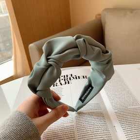 Headband : Hoofdband Zwart - Freya Headband - Verhoog Uw Kapsel met Deze Stijlvolle Brede in Grijs van Pantino