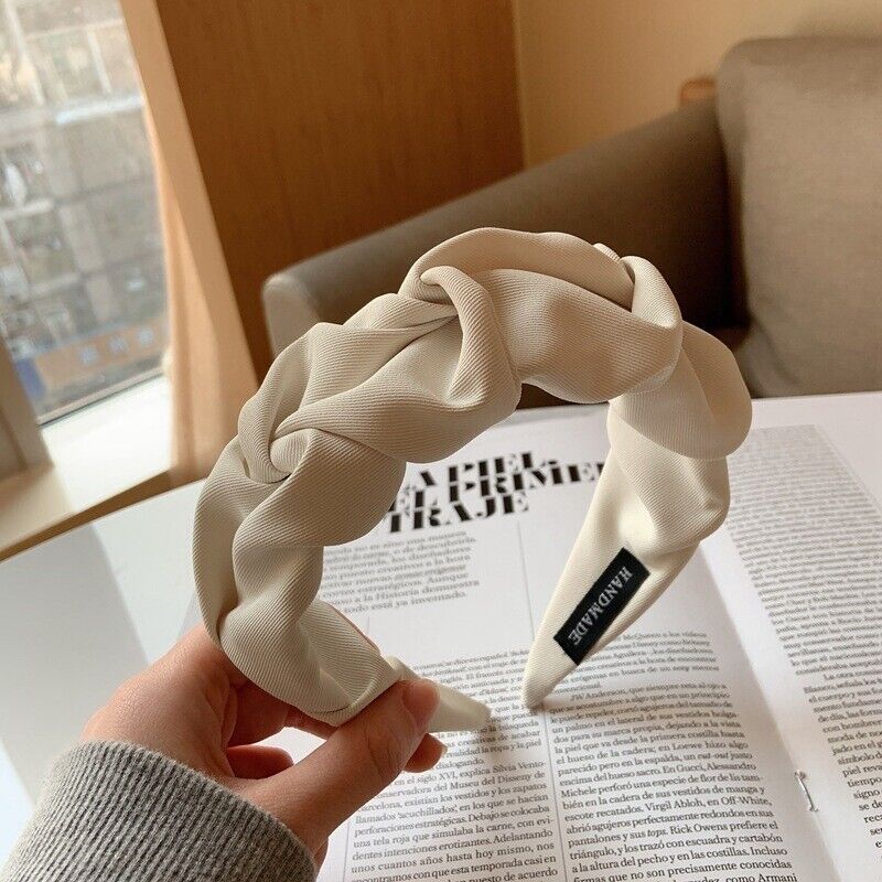 Headband : Hoofdband Zwart - Freya Headband - Verhoog Uw Kapsel met Deze Stijlvolle Brede in Wit van Pantino