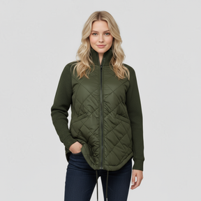 Jackets : Lichtgewicht Jack voor Dames - Militair Groen in van Pantino