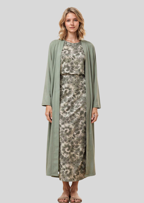 Women's Dress : Tweedelige Set Dames - Grijs in van Pantino