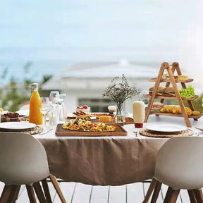 home & garden : Houten Serveerschaal - Decoratief Fruit en Snacks Serveren - Hout in van Pantino