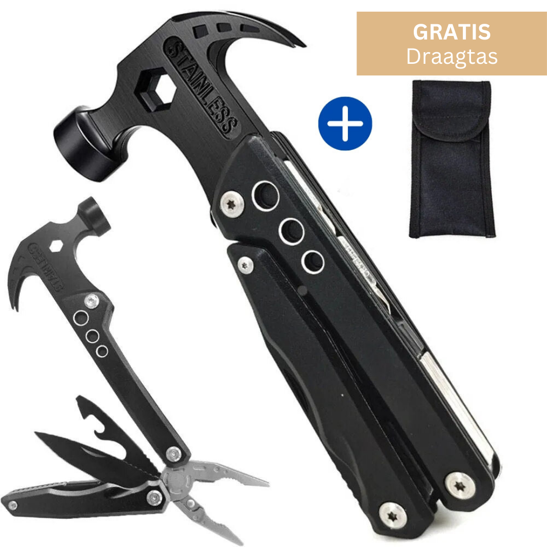 outdoor equipment : Multitool Set - Veelzijdig Gereedschap Alle Klussen - Staal in van Pantino
