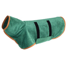 pets : HugDry - Honden Handdoek - Groen in Groen van Pantino