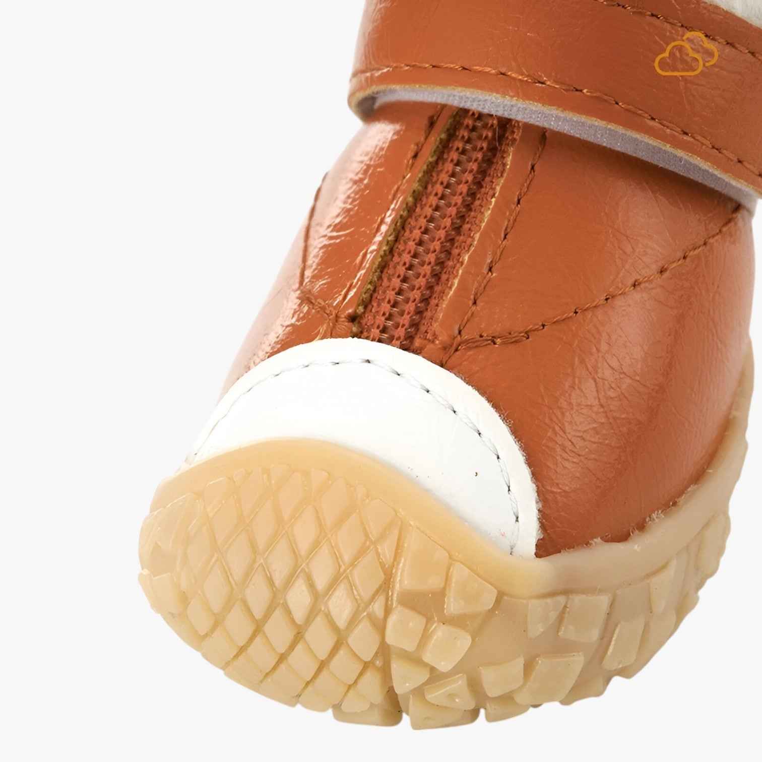 Schoenen : Antislip Hondenschoenen - Bescherming en Grip in Alle Weersomstandigheden - Bruin in van Pantino