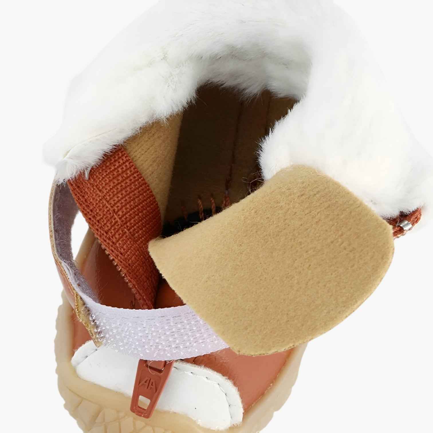 Schoenen : Antislip Hondenschoenen - Bescherming en Grip in Alle Weersomstandigheden - Bruin in van Pantino