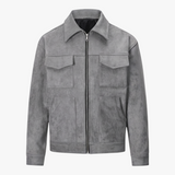 Veste Homme Décontractée Multi Poches - Grise