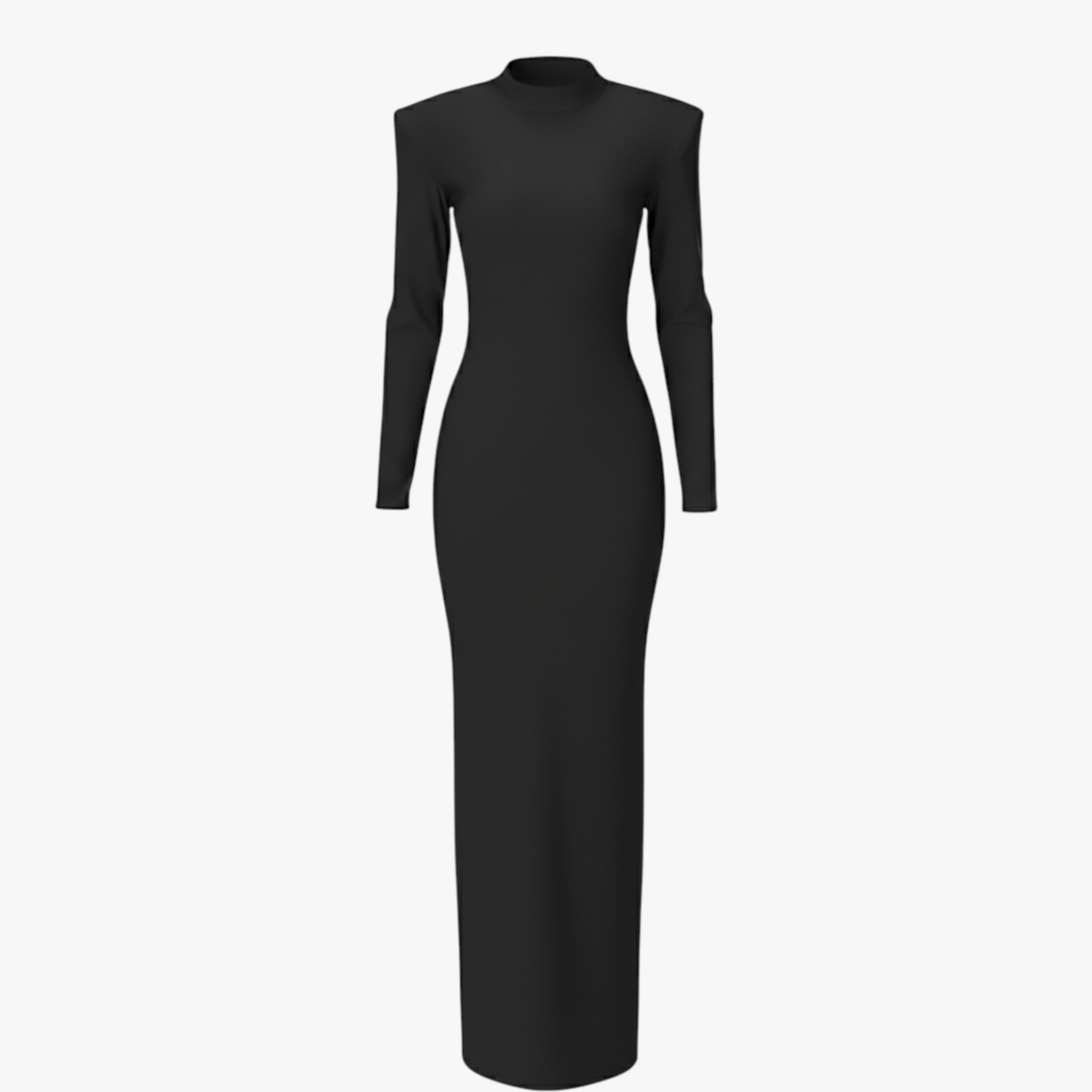 dress : Maxi Jurk Dames Groen - Elegante met Lange Mouwen in van Pantino