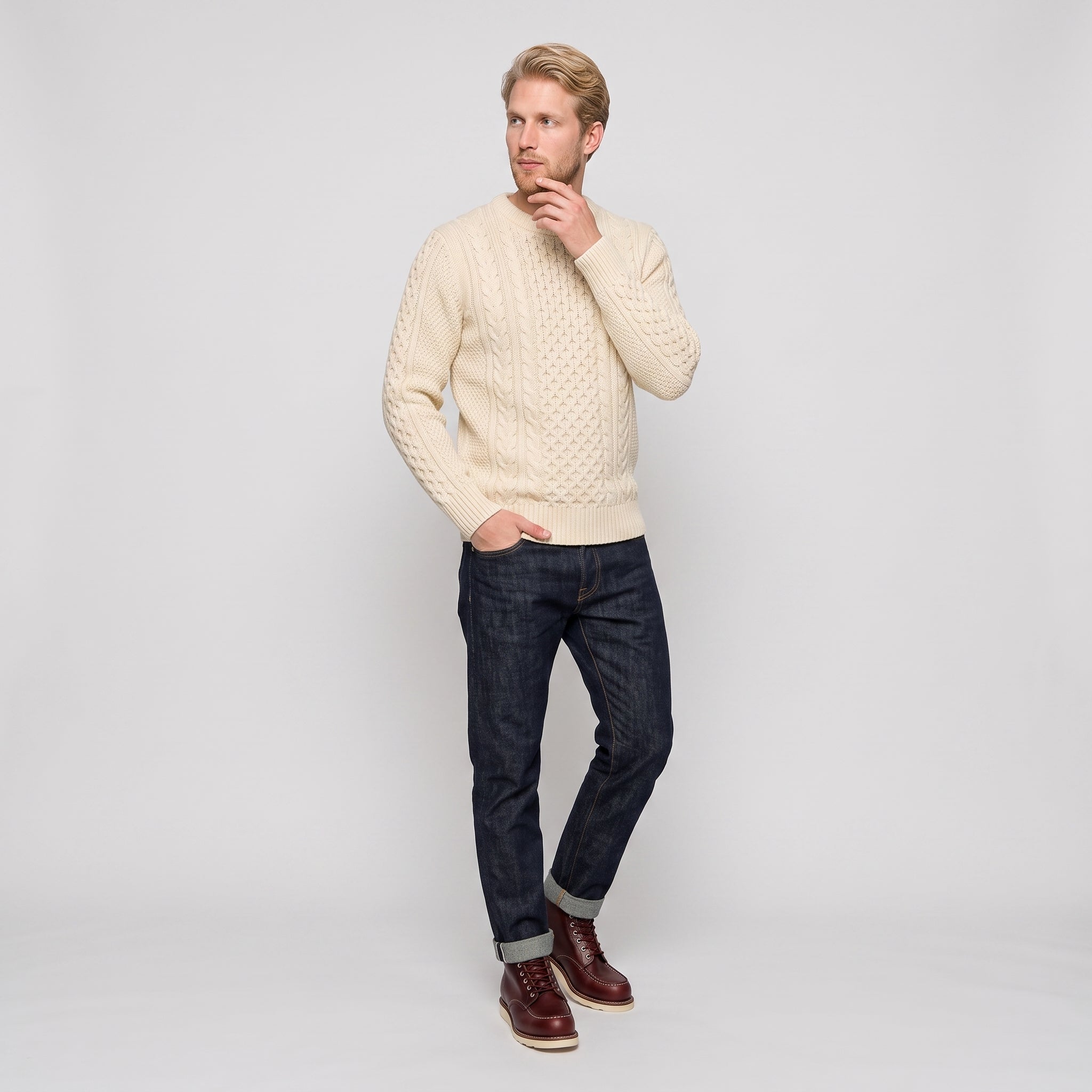 AS - Mens - Boots : Heren Veterlaarzen - Retro Stijl, Comfortabel, Duurzaam in van KleefMode