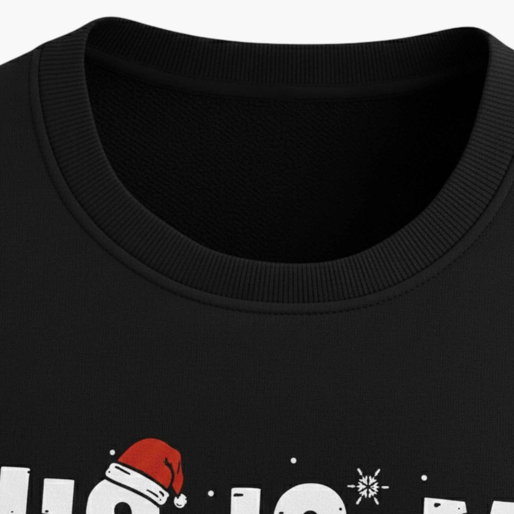 Sweaters : Foute Kersttrui Heren met Humoristische Slogan - Zwart in van Pantino