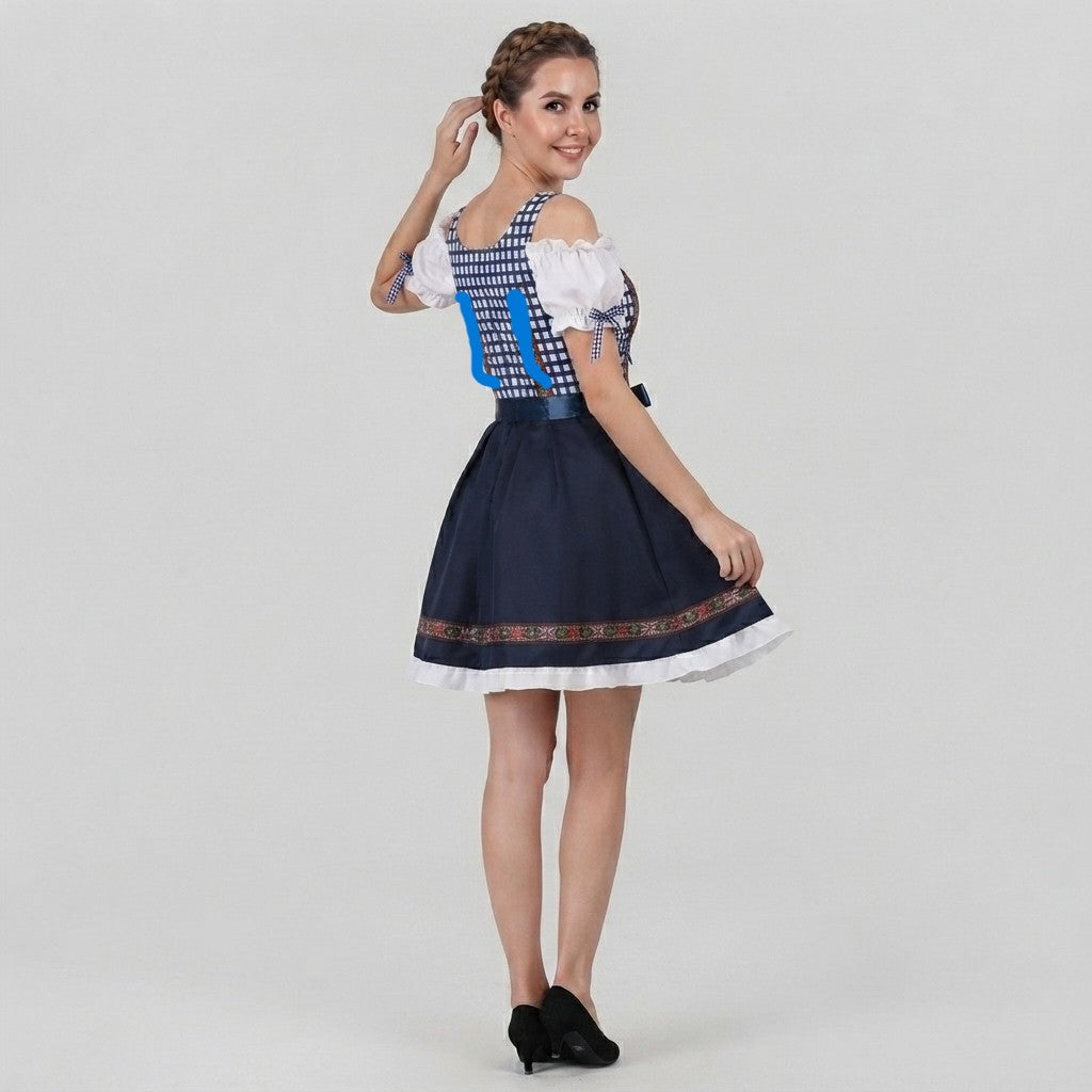 Gifts – Seasonal – Oktoberfest : Dames Dirndl Jurk, Kant & Traditie voor Oktoberfest in van Steiner-boutique