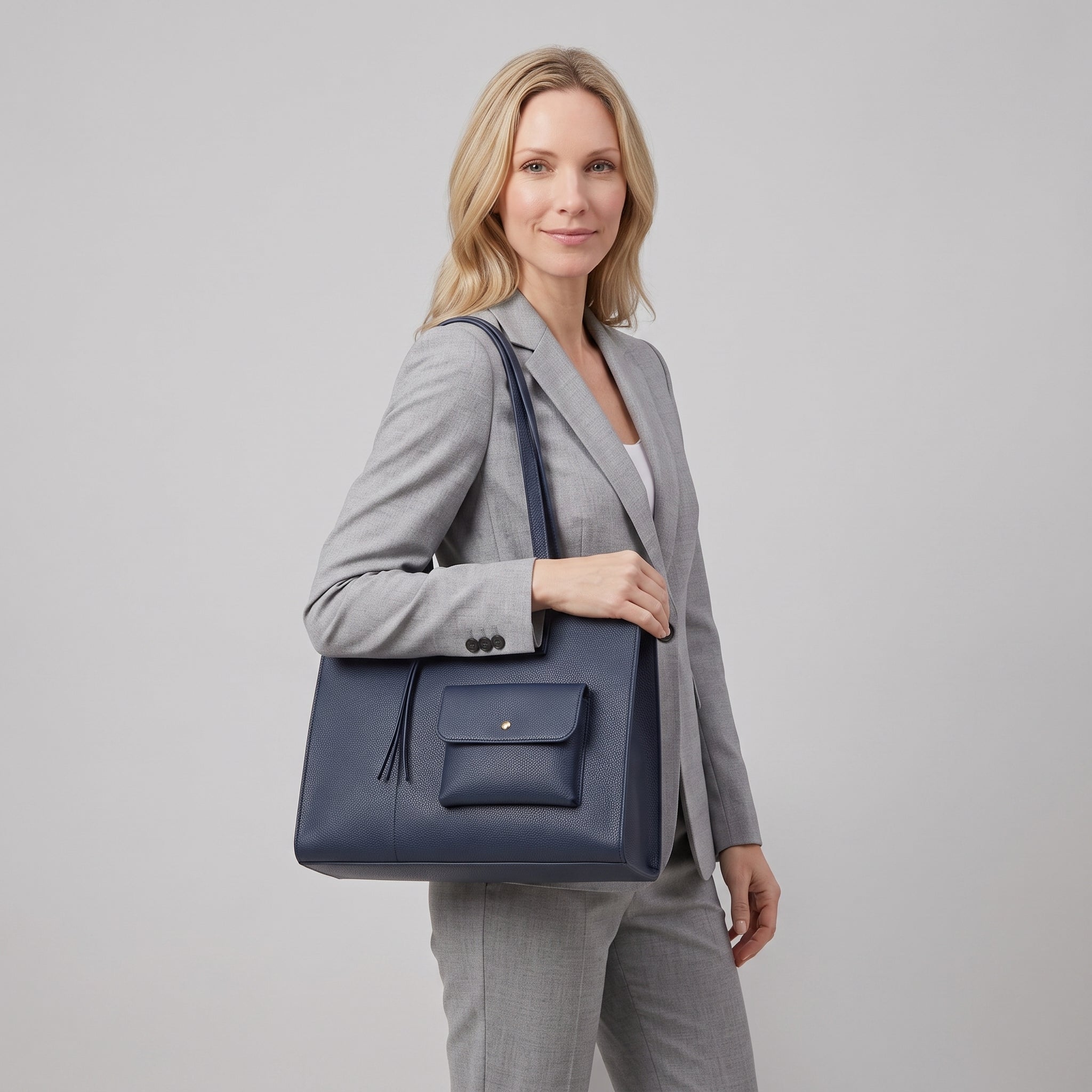 bags : Ruime Dames Shopper met Bijpassend Etui in van Pantino