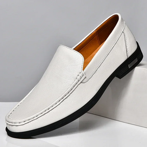 Loafers : Loafers Heren Blauw - Luxor - Stijlvolle in Wit van Pantino