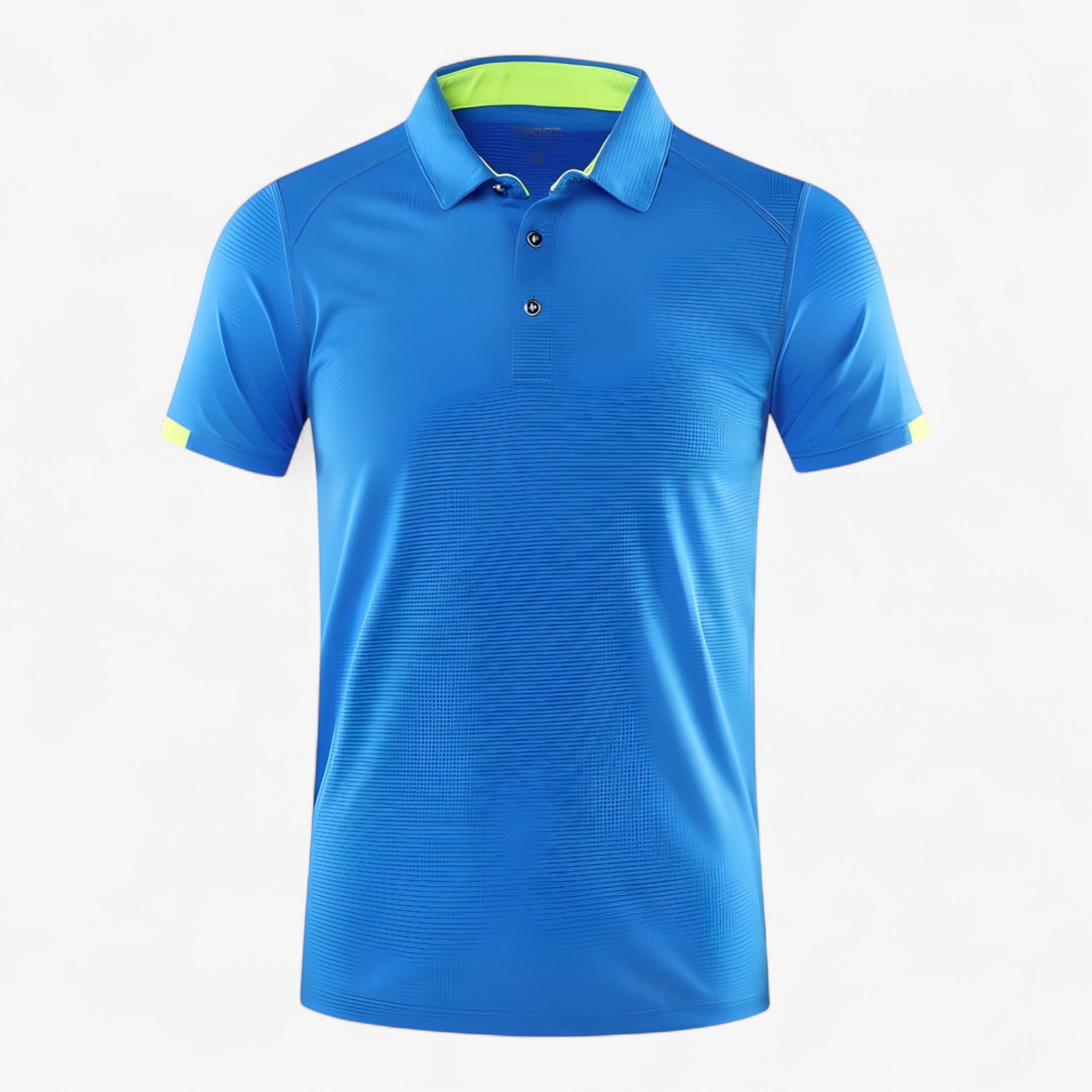 Clothes : Poloshirt Heren Marineblauw - Ademend Sportpoloshirt met Korte Mouwen in Gatblauw XXL van Pantino