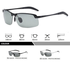 Sunglasses : Photochrome Sunglasses Heren - Zwart in van Pantino