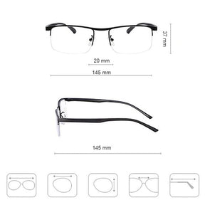 Reading Glasses : Intelligent Reading Glasses Dames - Zwart in van Pantino
