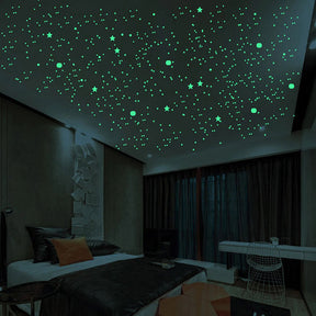 home & garden : Luminous Stars Stickers Kinderen in van Pantino