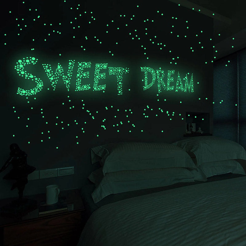 home & garden : Luminous Stars Stickers Kinderen in van Pantino