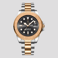 Luksus smartwatch med Amoled-skærm - Guld
