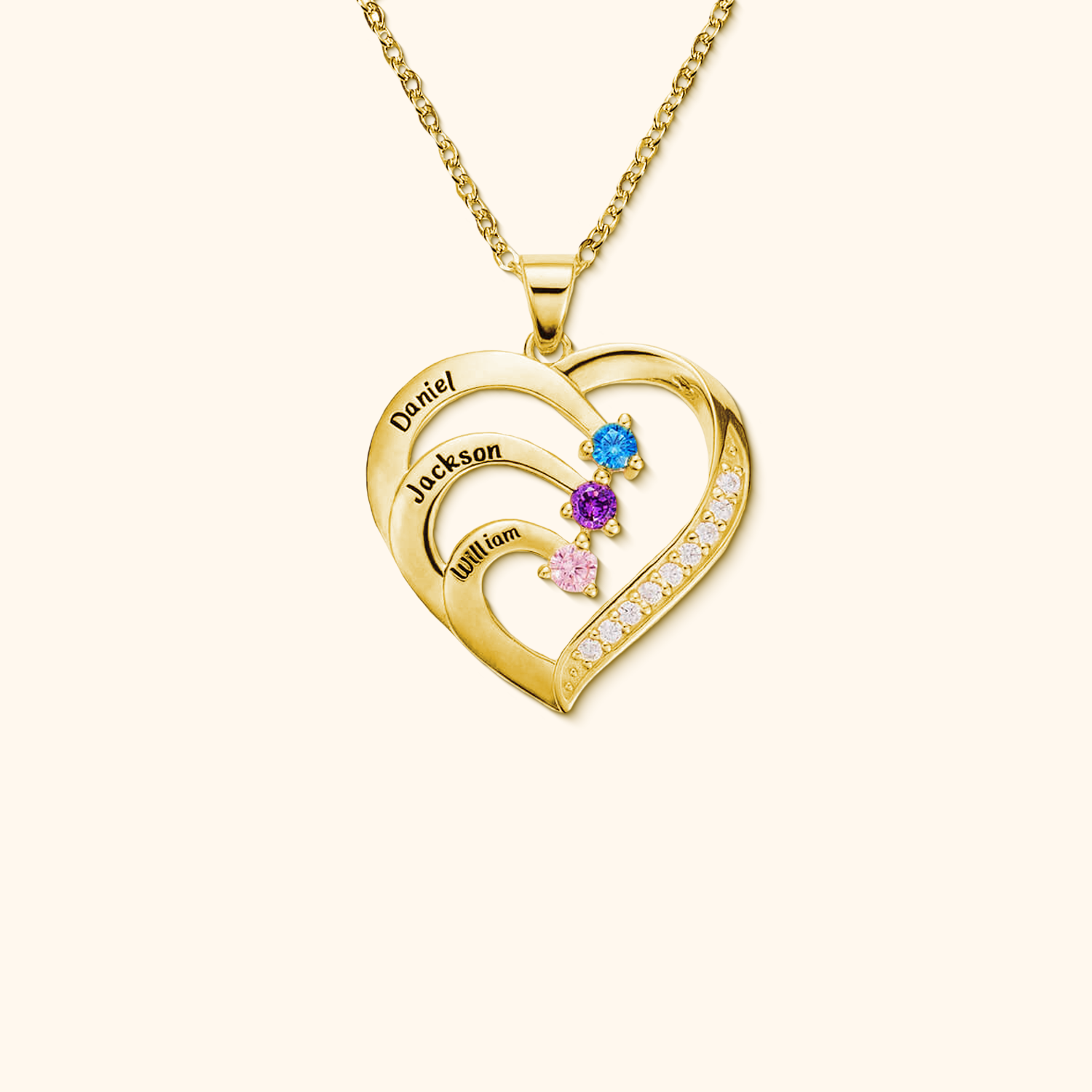 Necklace : Halsketting Goud - Elegante Stijlvolle in Goud 3 van Pantino