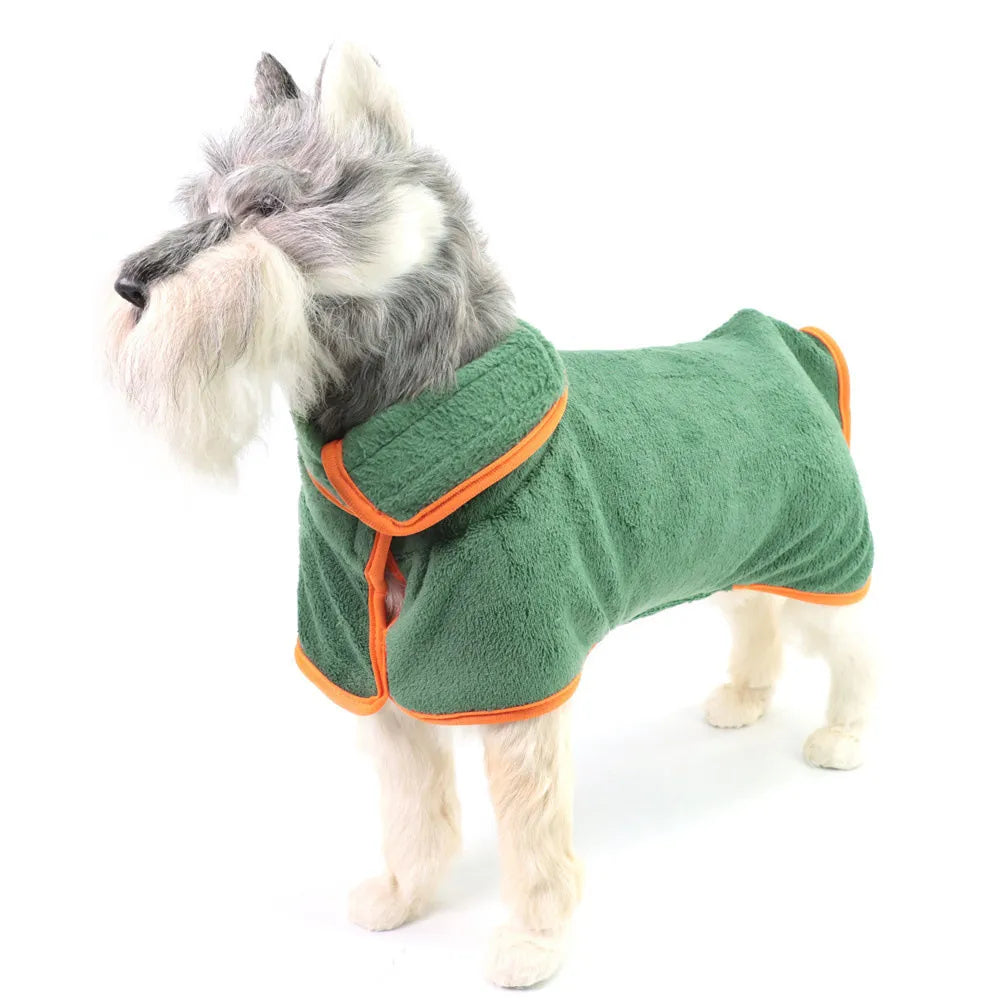 pets : HugDry - Honden Handdoek - Groen in van Pantino