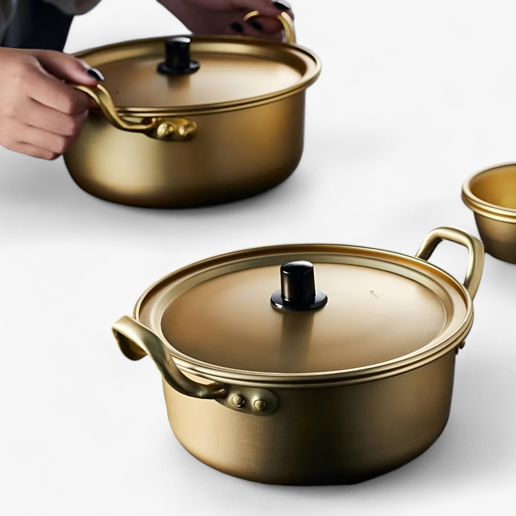 home & garden : Gouden Noodle Pot Aluminium in van Pantino