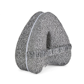 home & garden : Ergonomisch Beenkussen Grijs - Comfort Haven Kniepijn - Memory Foam in Grijs van Pantino