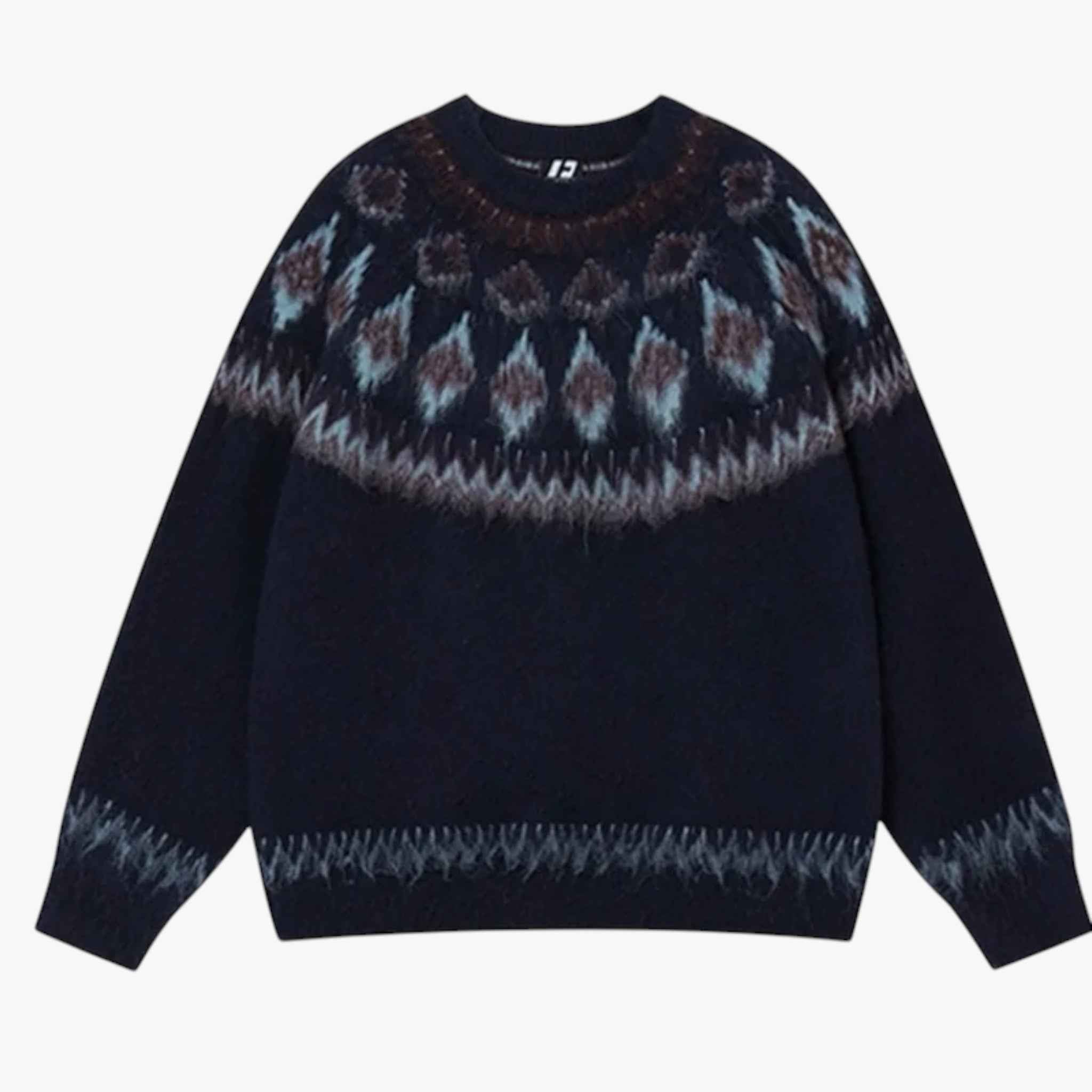 Kersttruien : Grappige Foute Kersttrui Unisex - Marineblauw in Marineblauw van Pantino