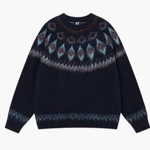Kersttruien : Grappige Foute Kersttrui Unisex - Marineblauw in Marineblauw van Pantino
