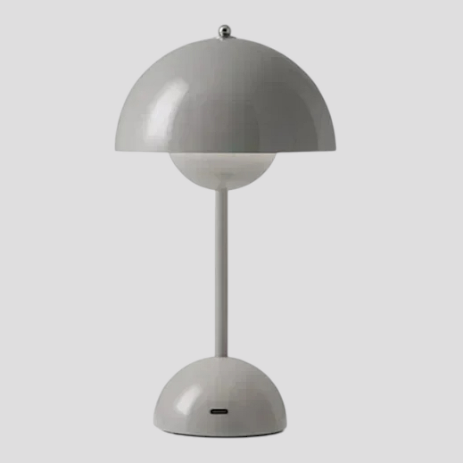 Lampes de table : Acryl USB oplaadbare LED-tafellamp – paddestoelontwerp, 30 cm in van Pantino
