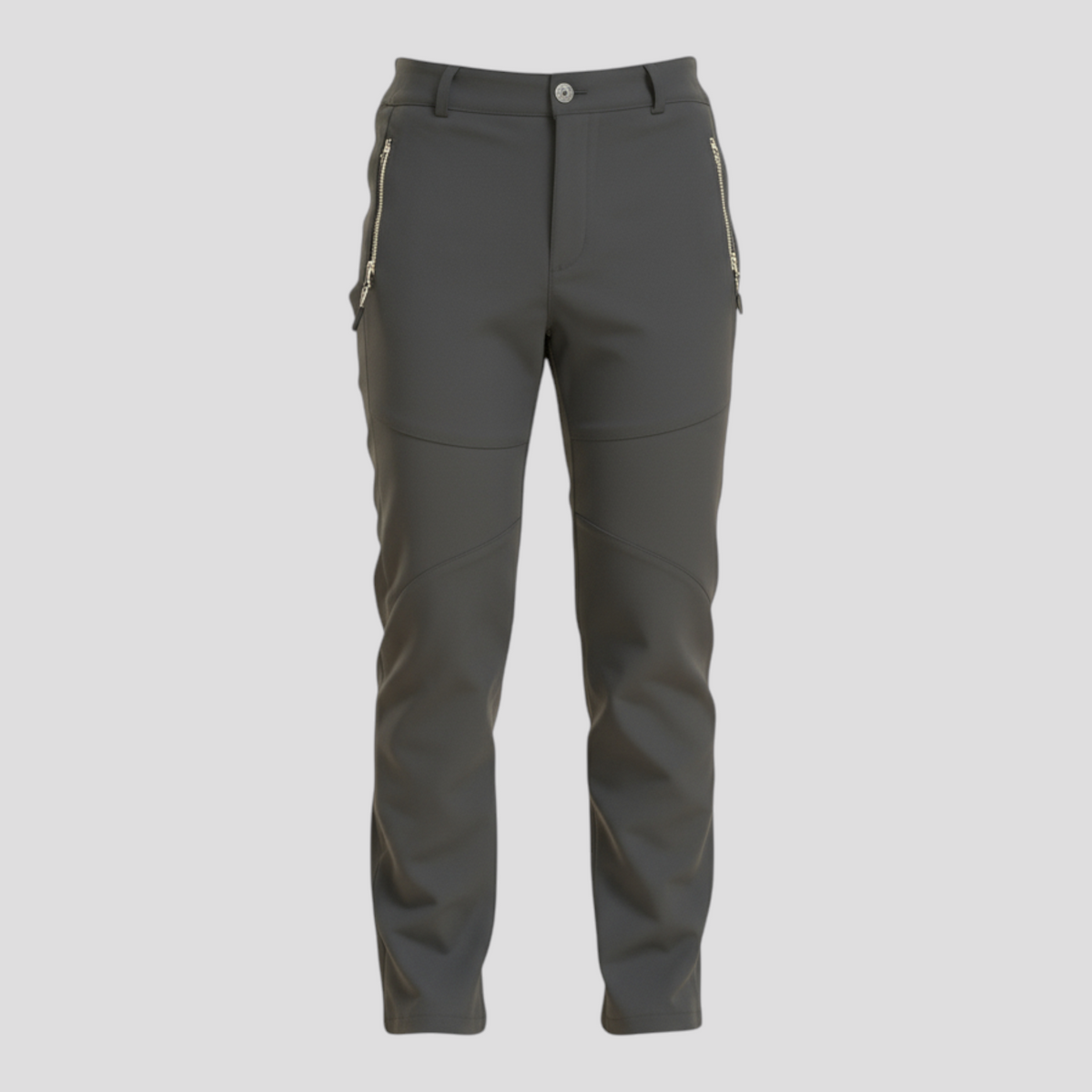 Fleece Broek : Dames Waterafstotende Fleecebroek voor Koude Dagen - Donkergrijs in Donkergrijs van Pantino