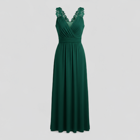Dress : Maxi Jurk Dames Rood - Elegante Lange Zomer in van Pantino