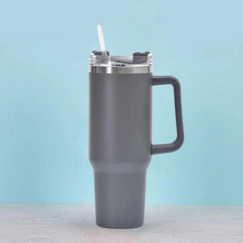 outdoor equipment : HeatGuard - De Beste Thermofles die Jij Ooit Zult Hebben - Donker Blauw in Grijs 1200ML van Pantino