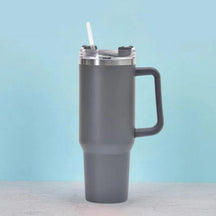 outdoor equipment : HeatGuard - De Beste Thermofles die Jij Ooit Zult Hebben - Donker Blauw in Grijs 1200ML van Pantino