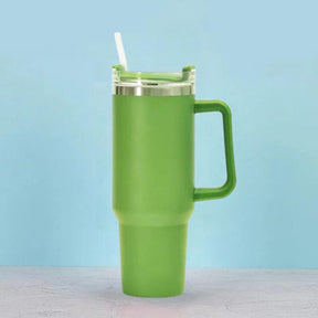 outdoor equipment : HeatGuard - De Beste Thermofles die Jij Ooit Zult Hebben - Donker Blauw in Groen 1200ML van Pantino
