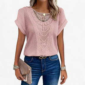 men's fashion : Chique Elegantie die Moeiteloos Indruk Maakt - Beige in Roze van Pantino