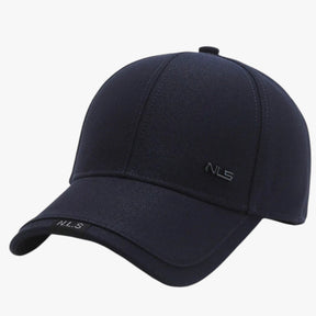 Baseball Cap : Baseballpet Heren Marineblauw - Elegante en Warme voor voor de Herfst en Winter in Marineblauw Verstelbaar van Pantino