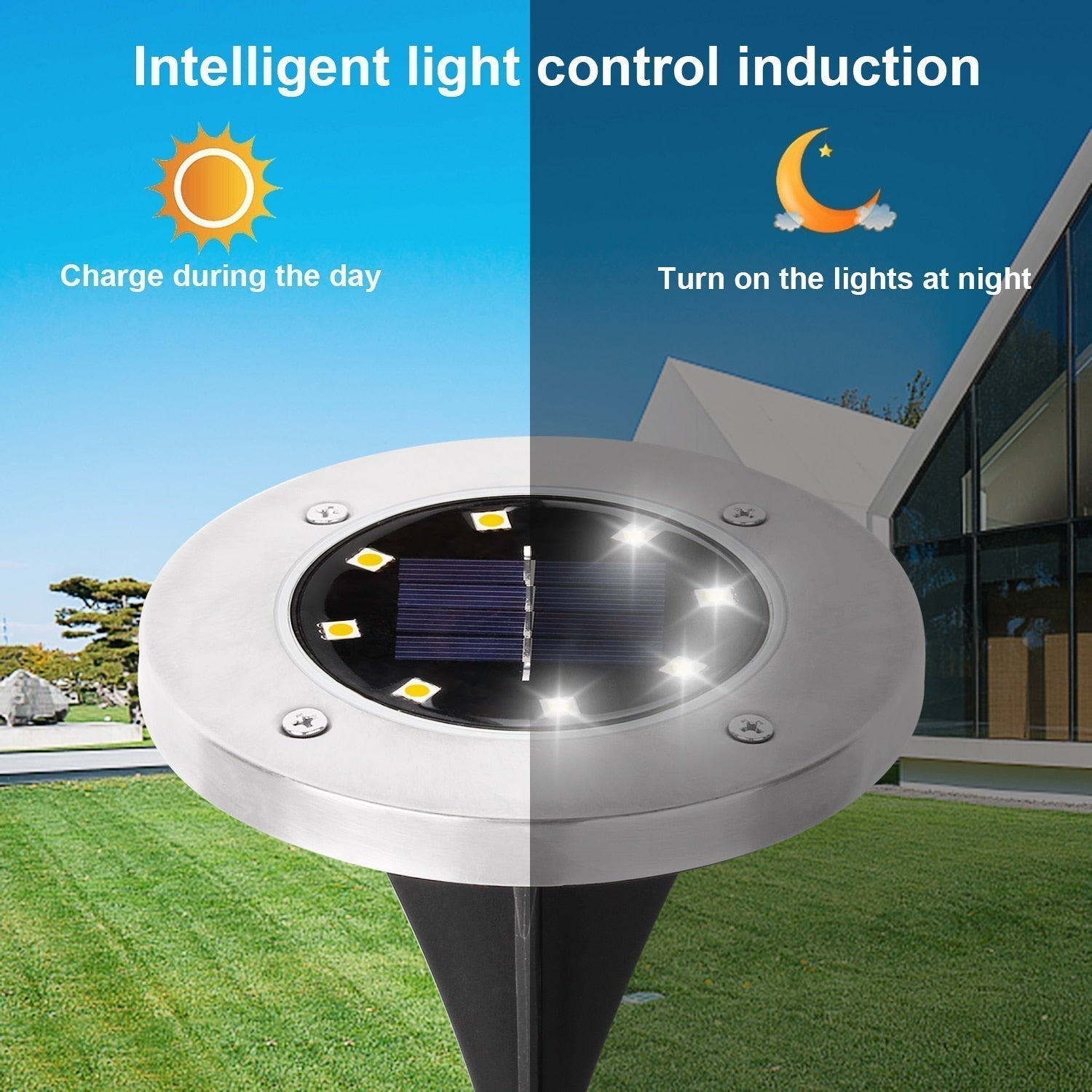 outdoor equipment : Draadloze LED Solar Tuinverlichting Deluxe - Verlicht Jouw Tuin met Gemak in van Pantino