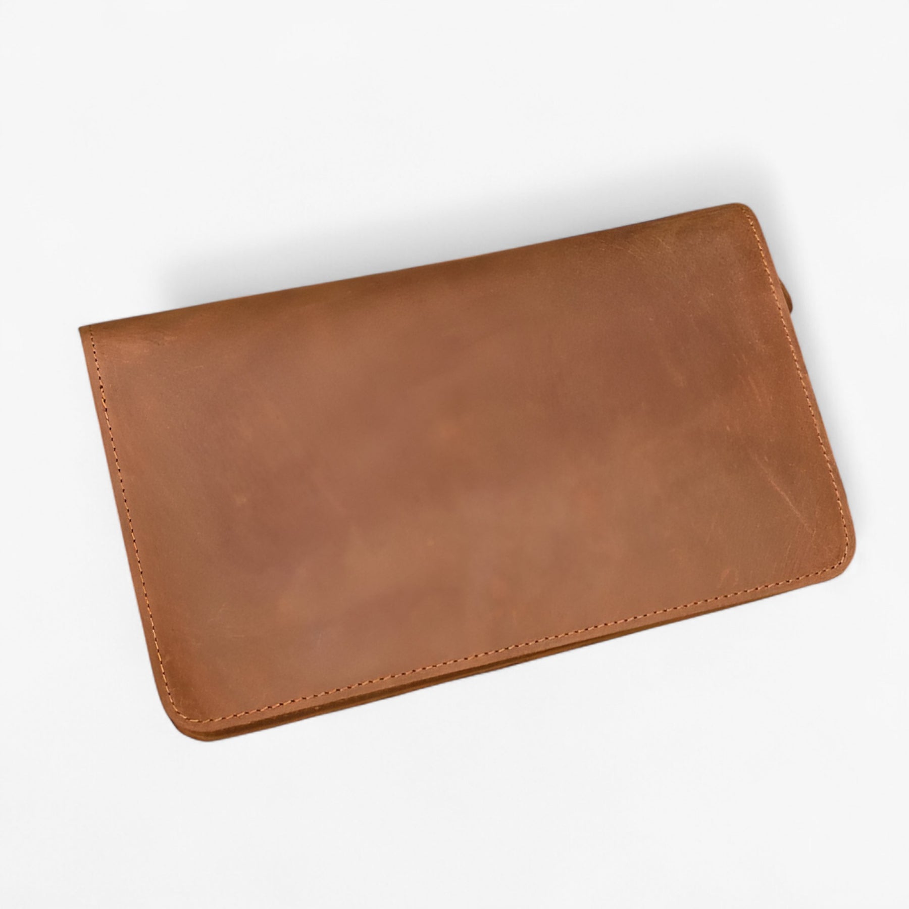 bags : Clutch Heren Bruin - Stijlvolle Lange Leer in van Pantino