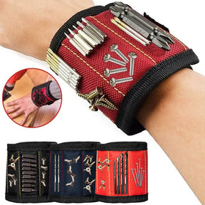 Magnetic Wristband : Magnetische Polsband - Schroeven Bitjes Altijd Bij Je - Nylon in van Pantino