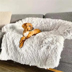pets : Wasbare Huisdier Sofa Deken Donkerblauw - Pluche Zachte Warmte - Pluche in van Pantino